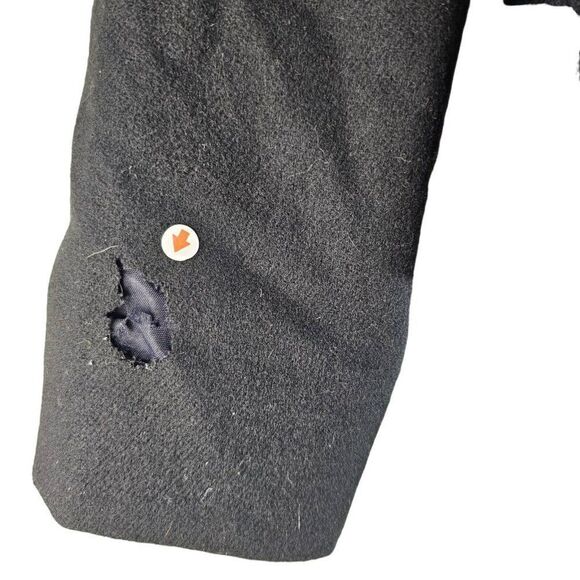 Vintage 80s Patty Lewis Jacket Womens S Red Black Western Wool Stars Rodeo USA - Picture 5 of 11